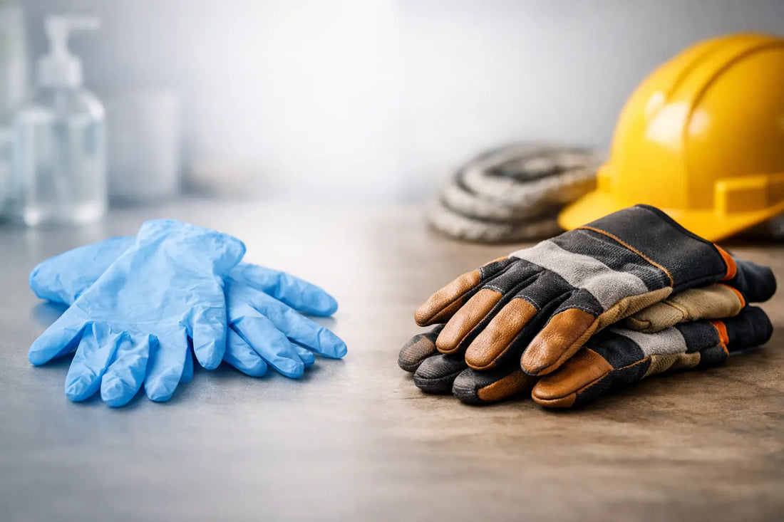 Einweghandschuhe oder Arbeitshandschuhe?