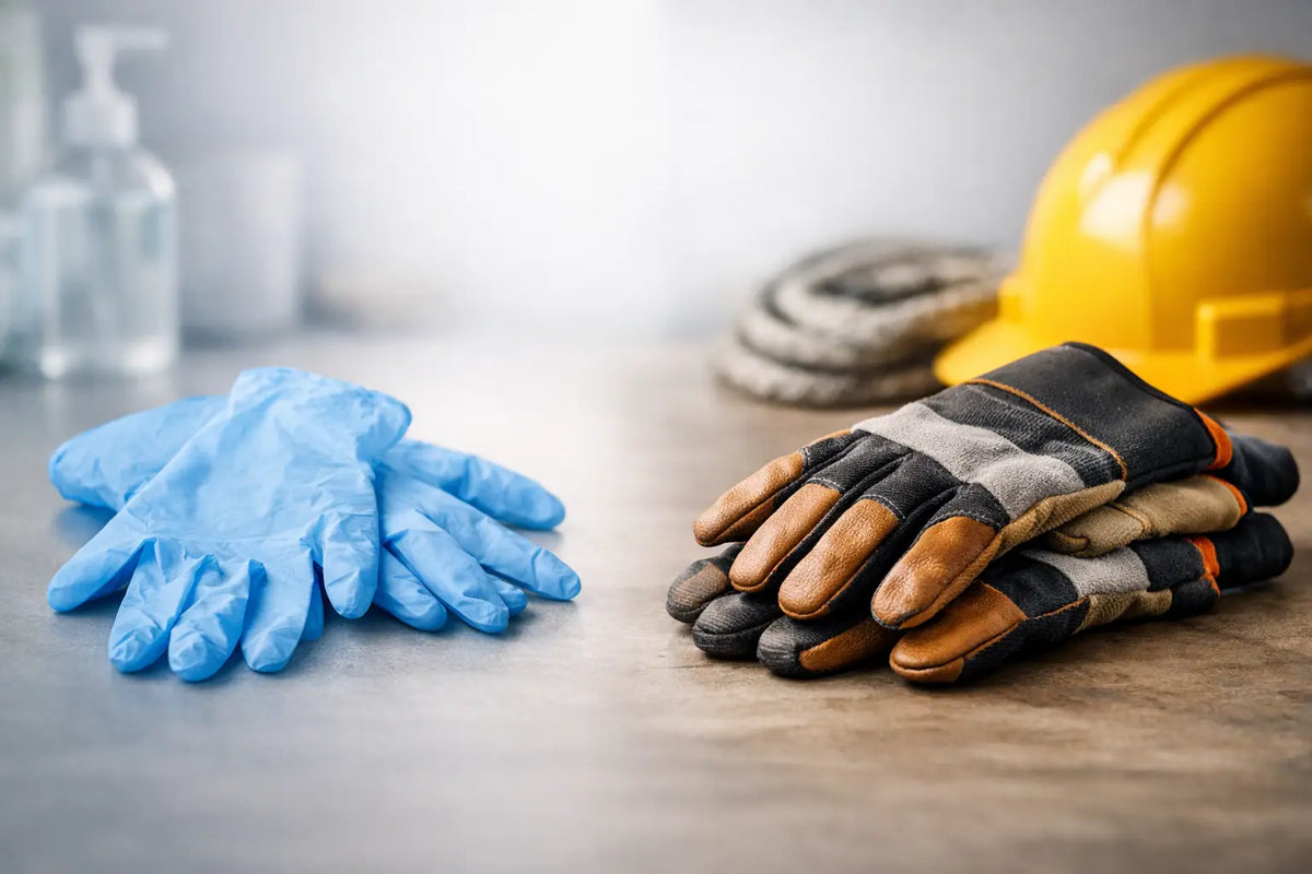 Einweghandschuhe oder Arbeitshandschuhe?