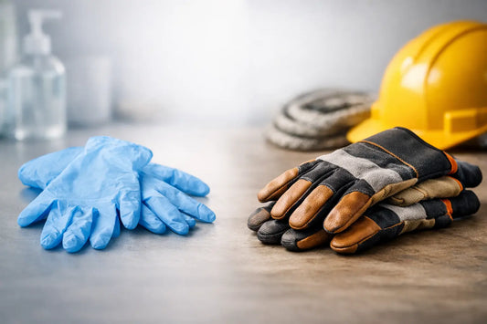 Einweghandschuhe oder Arbeitshandschuhe?