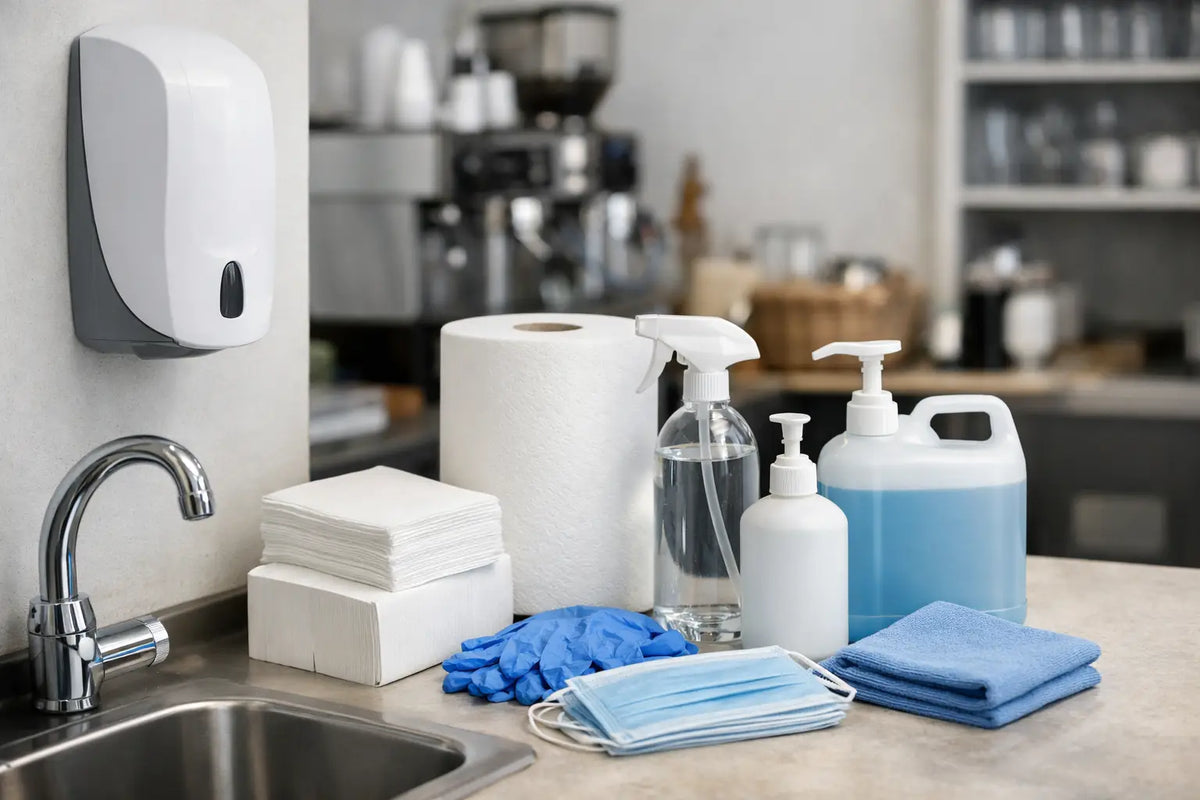 Hygieneartikel für kleine Betriebe richtig planen