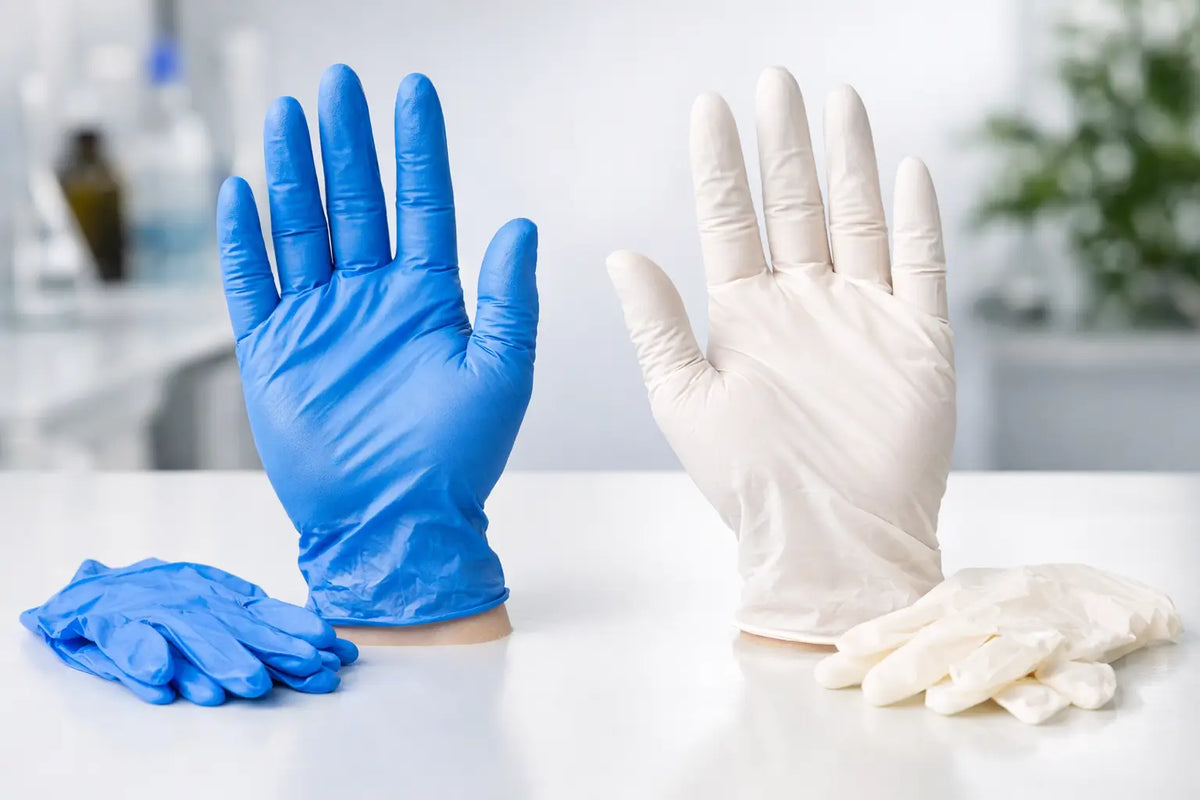 Nitril oder Latexhandschuhe - was passt?