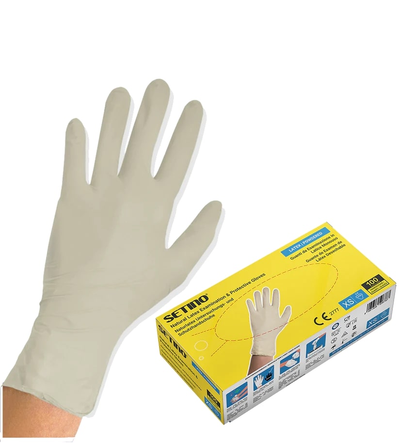 Latex Handschuhe