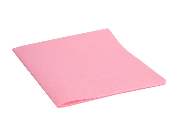 CLEAN and CLEVER Vlies-Allzwecktuch SMA 63 – 38 × 40 cm, 125 g/m², rosa (200 Stück)