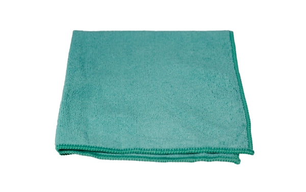 CLEAN and CLEVER Microfasertuch SMA 54 Frotty – 40 × 40 cm, 240 g/m², grün (50 Stück)