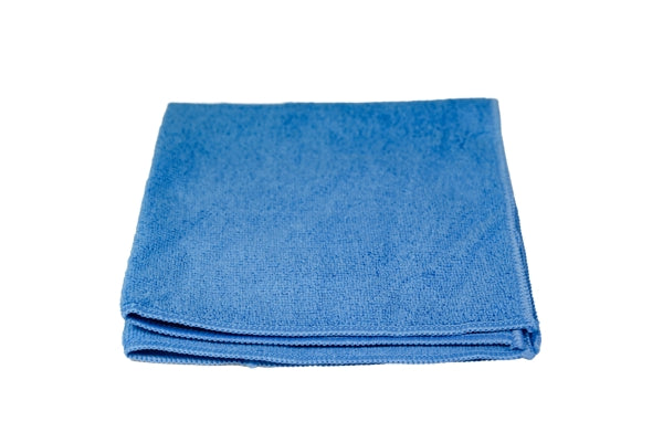 CLEAN and CLEVER Microfasertuch SMA 54 Frotty – 40 × 40 cm, 240 g/m², blau (50 Stück)