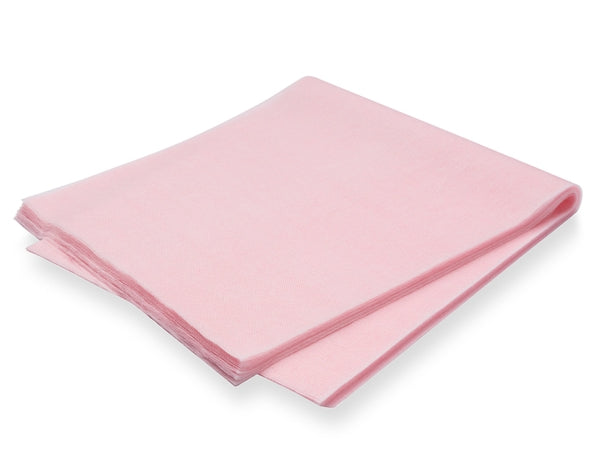CLEAN and CLEVER PRO 41-300 Staubbindetuch imprägniert – 60 × 25 cm, 21 g/m², PP, rosa (100 Stück)