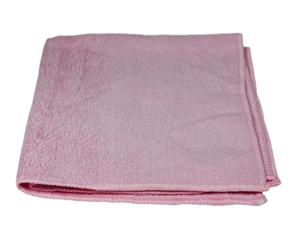 CLEAN and CLEVER Microfasertuch SMA 54 Frotty – 40 × 40 cm, 240 g/m², rot (10 Stück)