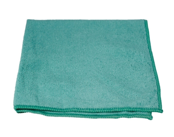 CLEAN and CLEVER Microfasertuch SMA 54 Frotty – 40 × 40 cm, 240 g/m², grün (10 Stück)