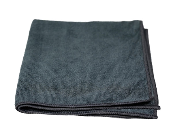 CLEAN and CLEVER Microfasertuch SMA 54 Frotty – 40 × 40 cm, 240 g/m², grau (10 Stück)