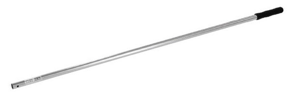 CLEAN and CLEVER Aluminiumstiel SMA 306 – schwarzer Griff, Ø 23,5 mm × 140 cm (1 Stück)